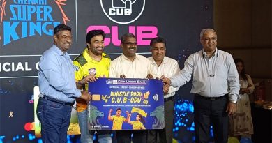 சிஎஸ்கே அணிக்காக சிட்டி யூனியன் வங்கி வெளியிட்ட கீதம்!