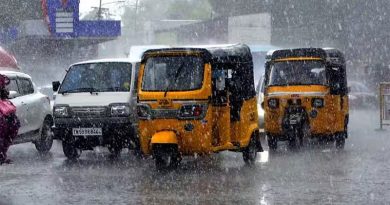 14 ஆம் தேதி வரை தமிழகத்தில் மழை பெய்ய வாய்ப்பு – வானிலை ஆய்வு மையம் தகவல்