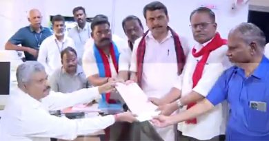 கோவையில் செந்தில் பாலாஜி வேட்புமனு தாக்கல்!