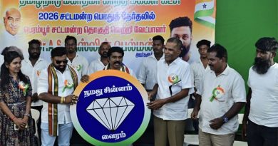 பெரம்பூர் தொகுதி தேர்தல் களத்தில் தக்‌ஷன் விஜய்!