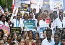 Left Parties Protest LPG Hike, Railway Cuts