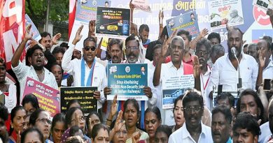 Left Parties Protest LPG Hike, Railway Cuts