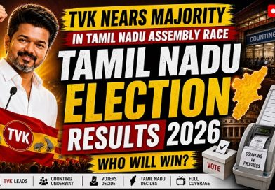 TVK Nears Majority in Tamil Nadu Assembly Race