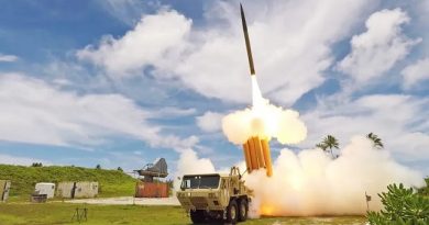UAE Air Defences Counter Missile Attack