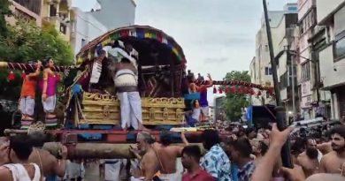 திருவல்லிக்கேணி ஸ்ரீ பார்த்தசாரதி கோவிலின் சித்திரை பிரம்மோற்சவ முக்கிய வைபவங்கள் இன்று இரவுடன் நிறைவு
