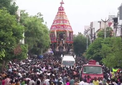ஸ்ரீரங்கம் ரங்கநாதர் கோயிலின் சித்திரை திருவிழா தேர்த் திருவிழா! – ஆயிரக்கணக்கான பக்தர்கள் பங்கேற்பு