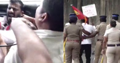 ஆளுநர் மாளிகை முன்பு போராட்டம் நடத்திய த.வெ.க தொண்டர்களால் பரபரப்பு!
