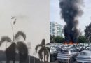 இரண்டு ஹெலிகாப்டர்கள் நேருக்கு நேர் மோதி விபத்து! – 6 பேர் உயிரிழப்பு