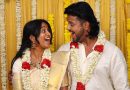 Actress Brgida Saga and Actor Ananth Ram Engagement Still