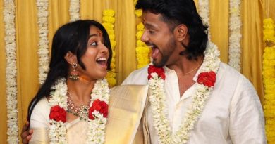 Actress Brgida Saga and Actor Ananth Ram Engagement Still