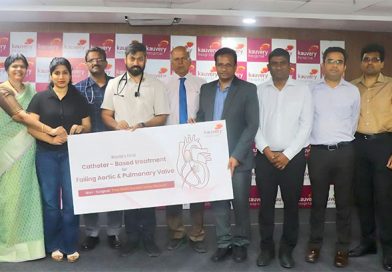 Kauvery Hospital Alwarpet Performs World’s First Catheter-Based treatment for failing Aortic and Pulmonary Valve