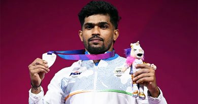 காமன்வெல்த் விளையாட்டு போட்டி – பளுதூக்கும் போட்டியில் இந்திய வீரர் ராஜா முத்துப்பாண்டி வெள்ளி பதக்கம் வென்றார்