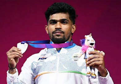 காமன்வெல்த் விளையாட்டு போட்டி – பளுதூக்கும் போட்டியில் இந்திய வீரர் ராஜா முத்துப்பாண்டி வெள்ளி பதக்கம் வென்றார்
