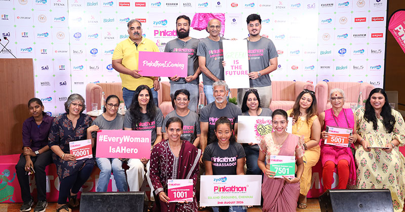 Zydus Pinkathon Returns to Chennai After 7 Years, Set to Bring Thousands of Women Together for a Celebration of Health and Fitness