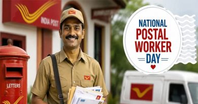 இன்று, ( ஜூலை 1 ) தேதி தேசிய அஞ்சல் ஊழியர் தினம்!