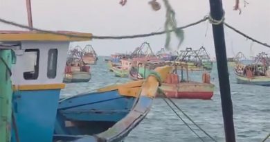 ராமேஸ்வரம் பகுதி மீனவர்கள் ஒரு நாள் அடையாள வேலைநிறுத்தப் போராட்டம்
