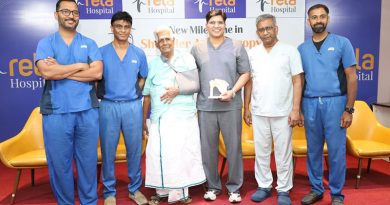 Rela Hospital Successfully Restores Shoulder Function in a 97-Year-Old Through India’s First Fully Awake Keyhole Surgery with a Biodegradable Balloon Implant