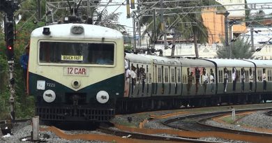 சென்னை கடற்கரை – செங்கல்பட்டு இடையே மின்சார ரெயில் சேவை ரத்து!