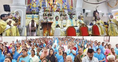 தூத்துக்குடி பனிமய மாதா ஆலயத் திருவிழாவில் சிறப்புத் திருப்பலி: திரளானோர் பங்கேற்பு!