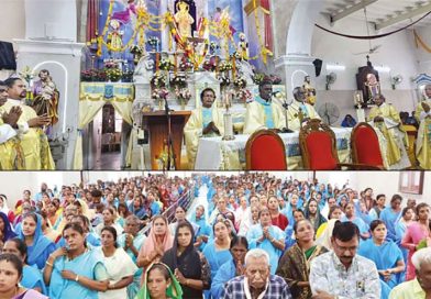 தூத்துக்குடி பனிமய மாதா ஆலயத் திருவிழாவில் சிறப்புத் திருப்பலி: திரளானோர் பங்கேற்பு!