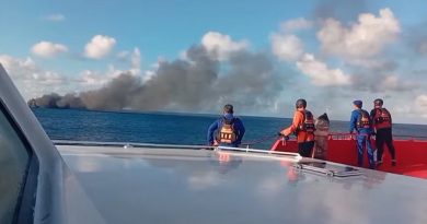 Ferry Catches Fire off Bali