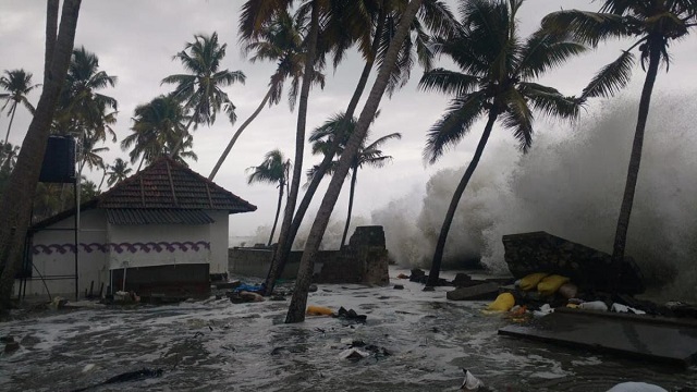 Heavy Rains Cause Flooding in Kerala