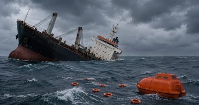 Hopes Fade for Rescuing Crew from Sunken Ship in Bay of Bengal