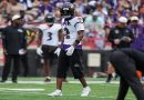 Ravens Cornerback Nate Wiggins Injured