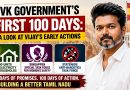 TVK Government’s First 100 Days: A Look at Vijay’s Early Actions