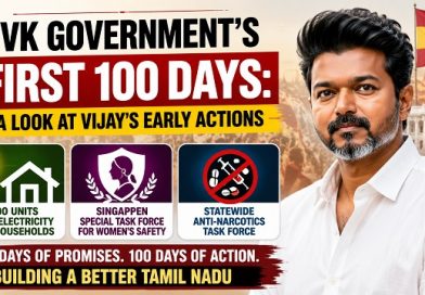 TVK Government’s First 100 Days: A Look at Vijay’s Early Actions