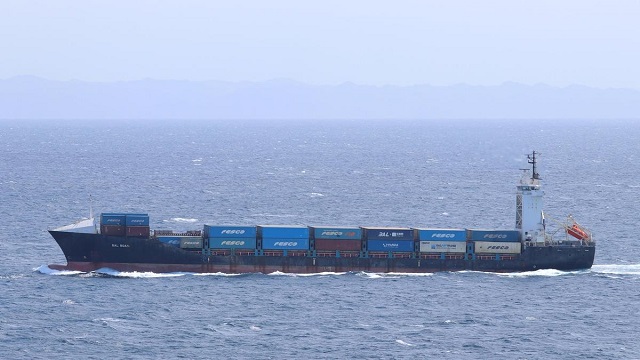 US Helicopter Targets Ship in West Asia Blockade