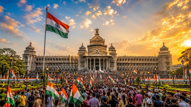 Vidhana Soudha Open to All for Freedom Habba