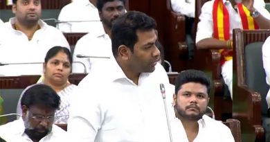 செம்மஞ்சேரியில் அமையவிருந்த சர்வதேச மெகா விளையாட்டு நகரம் திட்டம் ரத்து செய்யப்படவில்லை – அமைச்சர் ஆதவ் அர்ஜுனா விளக்கம்