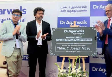 டாக்டர் அகர்வால்ஸ் கண் மருத்துவமனையில் உலகின் முதல் ஊசித்துளை கண்மணி சீரமைப்பு மையத்தை முதலமைச்சர் ஜோசப் விஜய் திறந்து வைத்தார்!