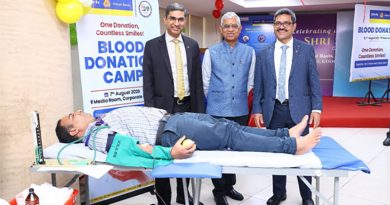 இந்தியன் வங்கியின் 120வது நிறுவன தின இருவாரக் கொண்டாட்டத்தின் ஒரு பகுதியாக நாடு முழுவதும் இரத்ததான முகாம்கள் நடத்தப்பட்டன