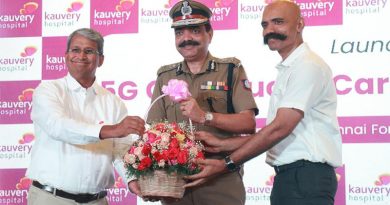 காவேரி மருத்துவமனையின் 5G ஆம்புலன்ஸ் சேவை! – சென்னை காவல்துறை ஆணையர் அமல்ராஜ் தொடங்கி வைத்தார்