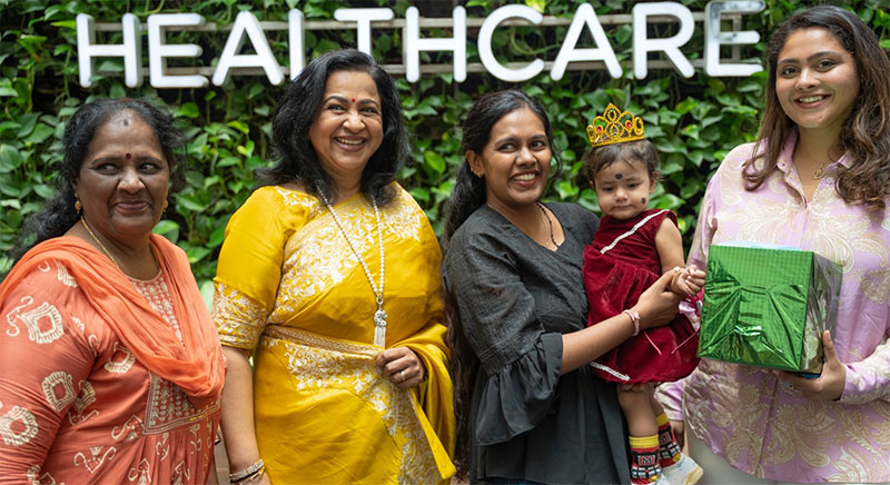 Veteran Actor Radhika Joins MGM Healthcare in Celebrating World Breastfeeding Week
