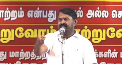 நடிகருக்கும் உண்மையான தலைவருக்கும் வித்தியாசம் தெரியாதவர்கள் கையில்தான் ஆட்சி சென்றுள்ளது – சீமான் காட்டம்