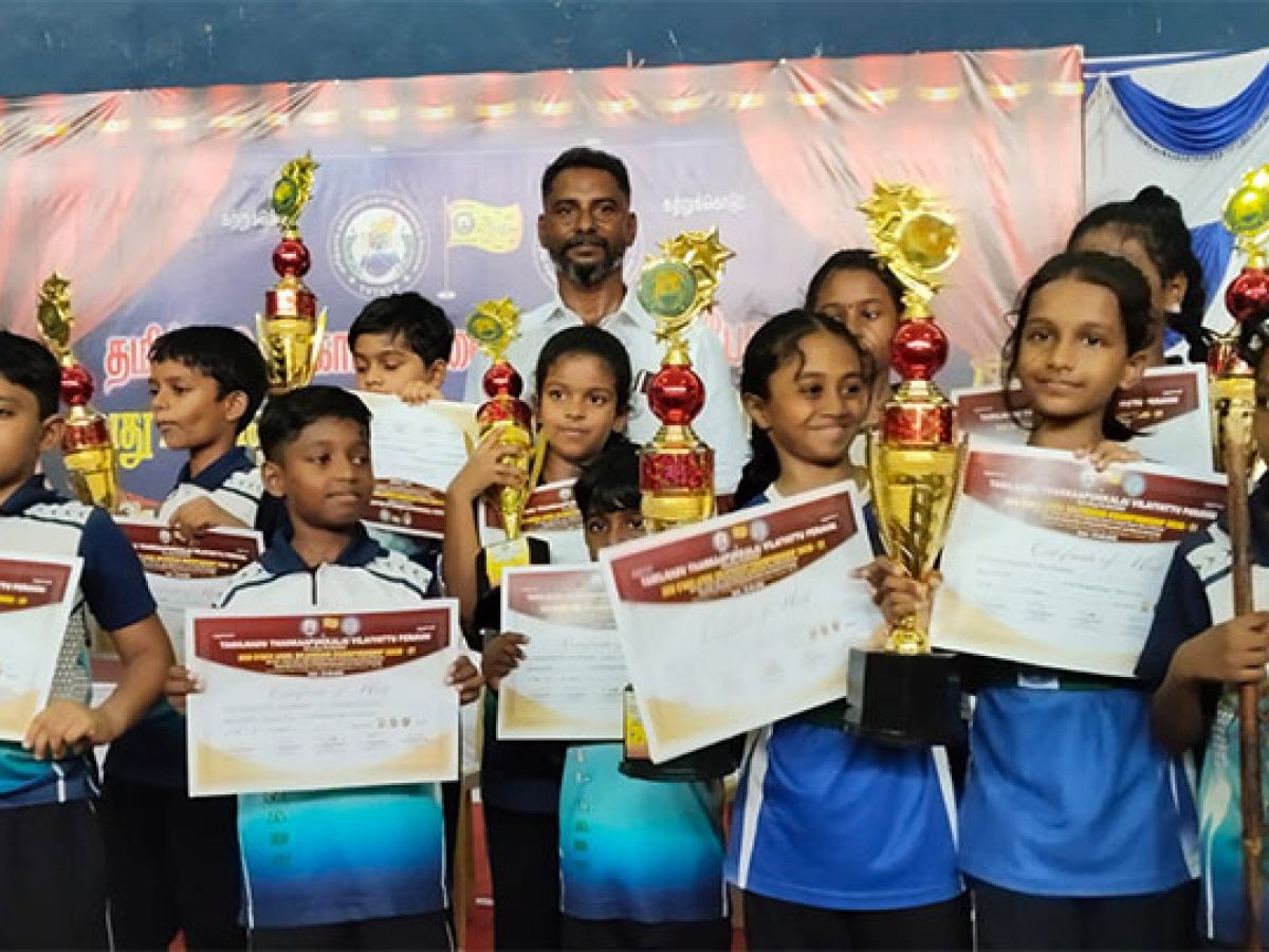 தமிழ்நாடு தற்காப்புக்கலை விளையாட்டு பேரவையின் சார்பில் நடத்தப்பட்ட 3 வது மாநில அளவிலான சிலம்பம் போட்டி!