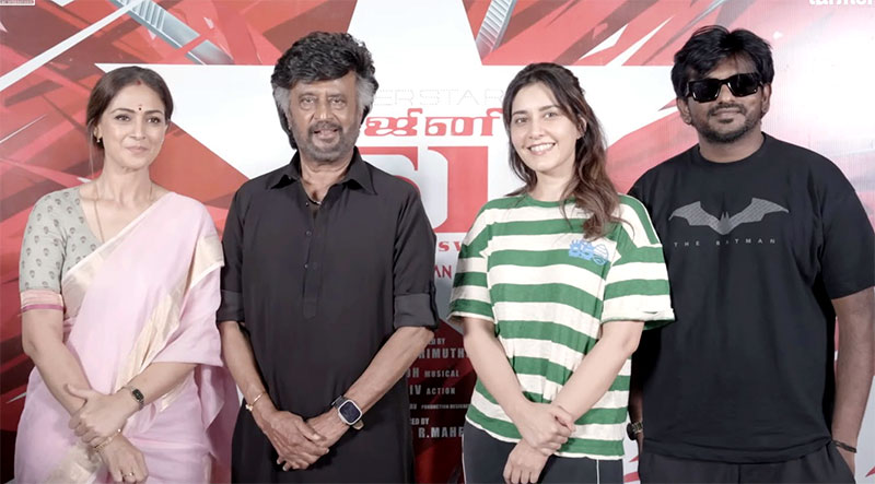 51 Years of Super Star Rajinikanth! – A legacy Celebrated on the sets of Dharman
