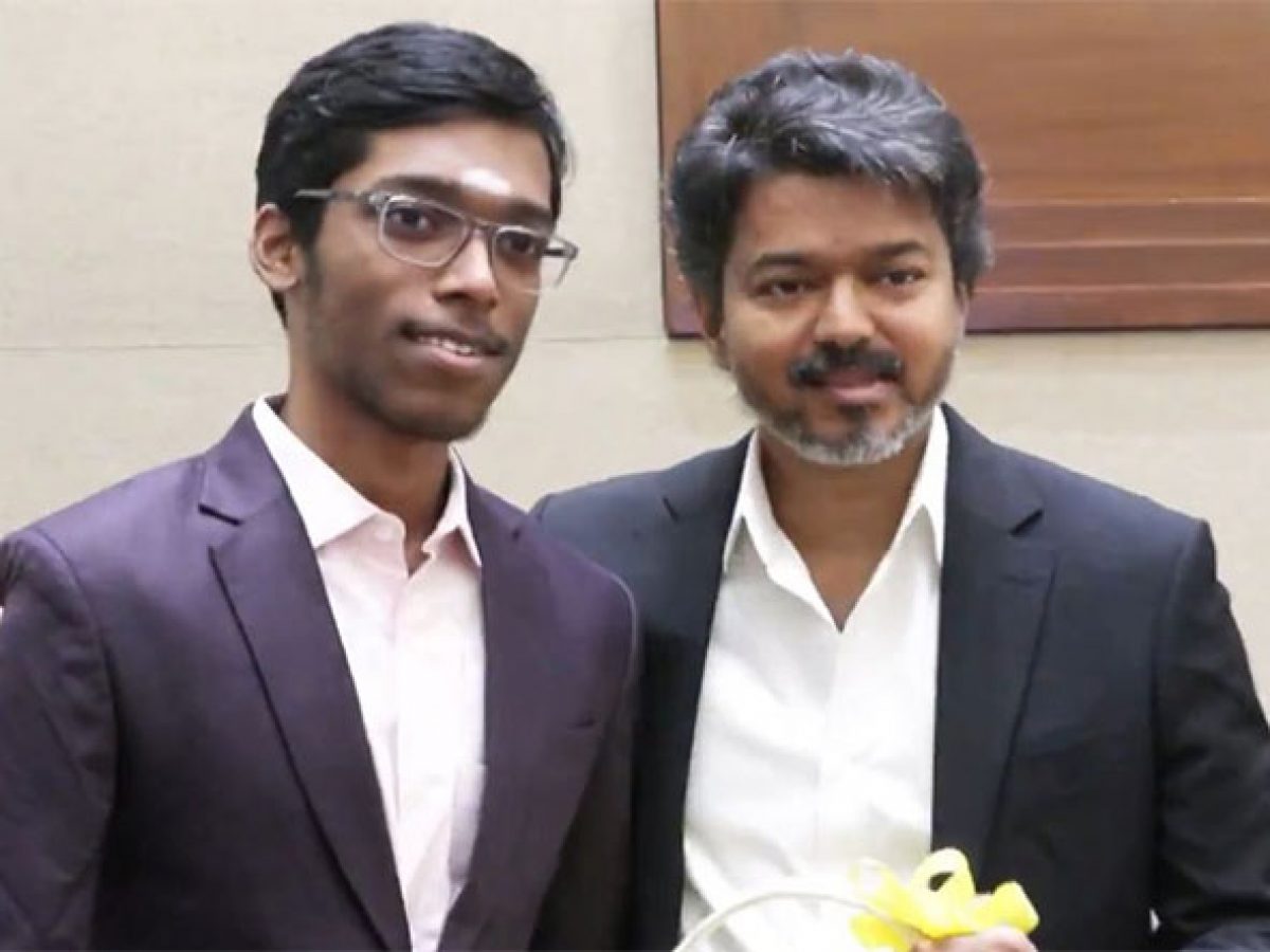 கிராண்ட் செஸ் டூர் சாம்பியன் பட்டம் வென்ற பிரக்ஞானந்தாவுக்கு முதலமைச்சர் விஜய் வாழ்த்து!