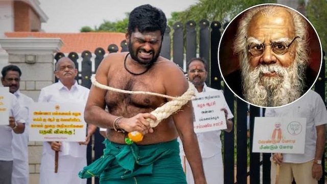 Annamalai’s Tribute Sparks Controversy Over His Past