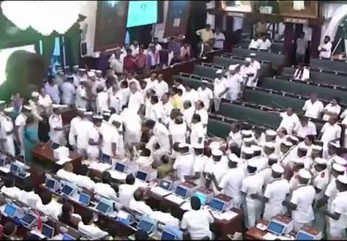 DMK MLAs Evicted From TN Assembly