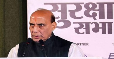 Defence Minister Rajnath Singh Visits Sri Lanka for Three Days