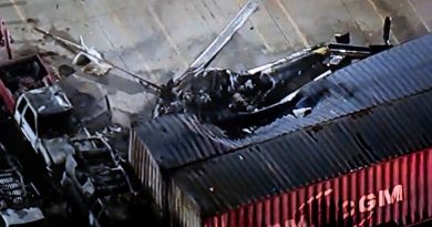 Helicopter Crash Kills at Least Three Near Bus Crash in Los Angeles