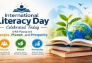 International Literacy Day Celebrated Today with Focus on People, Planet, and Prosperity