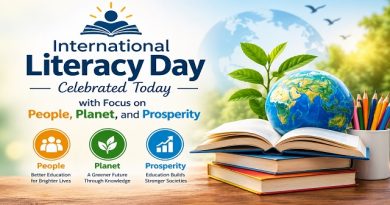 International Literacy Day Celebrated Today with Focus on People, Planet, and Prosperity