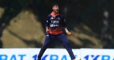Nepal’s Sandeep Lamichhane Shines with Four Wickets Against Hong Kong