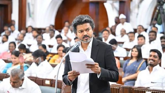 Opposition Mocks Vijay’s Dramatic Assembly Speech