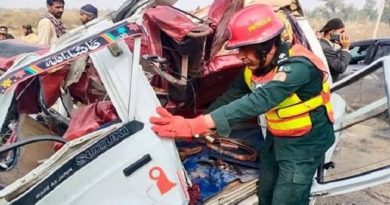 Pakistan Road Accidents Claim Lives and Injure Many